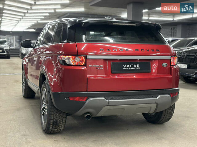 Червоний Ленд Ровер Рендж Ровер Евок, об'ємом двигуна 2.18 л та пробігом 167 тис. км за 15900 $, фото 4 на Automoto.ua