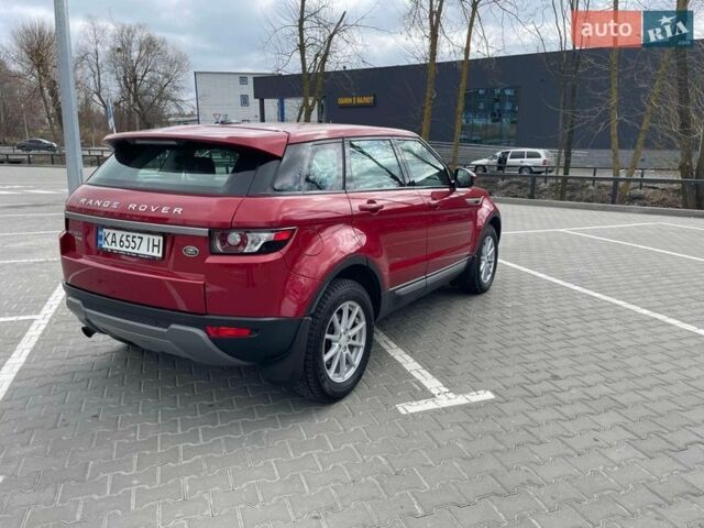 Красный Ленд Ровер Рендж Ровер Эвок, объемом двигателя 2.18 л и пробегом 66 тыс. км за 21900 $, фото 5 на Automoto.ua
