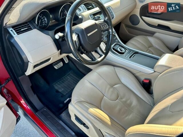Червоний Ленд Ровер Рендж Ровер Евок, об'ємом двигуна 2.18 л та пробігом 151 тис. км за 17950 $, фото 10 на Automoto.ua
