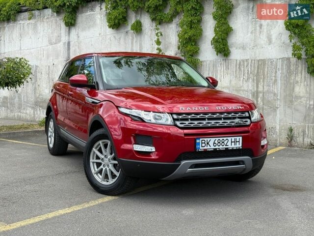 Червоний Ленд Ровер Рендж Ровер Евок, об'ємом двигуна 2.2 л та пробігом 145 тис. км за 17500 $, фото 1 на Automoto.ua