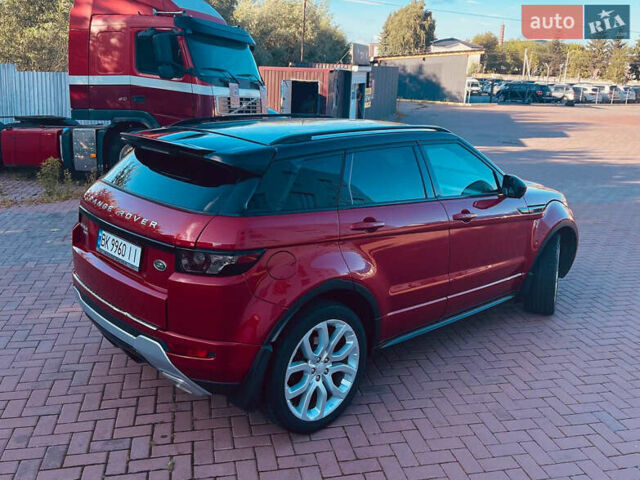 Червоний Ленд Ровер Рендж Ровер Евок, об'ємом двигуна 2.18 л та пробігом 146 тис. км за 19500 $, фото 10 на Automoto.ua