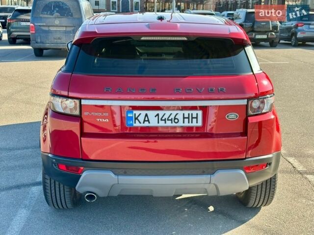 Червоний Ленд Ровер Рендж Ровер Евок, об'ємом двигуна 2.18 л та пробігом 151 тис. км за 17950 $, фото 7 на Automoto.ua