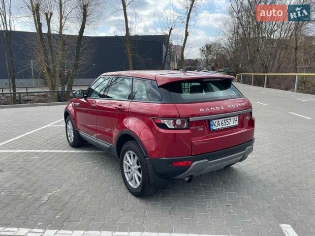 Красный Ленд Ровер Рендж Ровер Эвок, объемом двигателя 2.18 л и пробегом 66 тыс. км за 21900 $, фото 3 на Automoto.ua