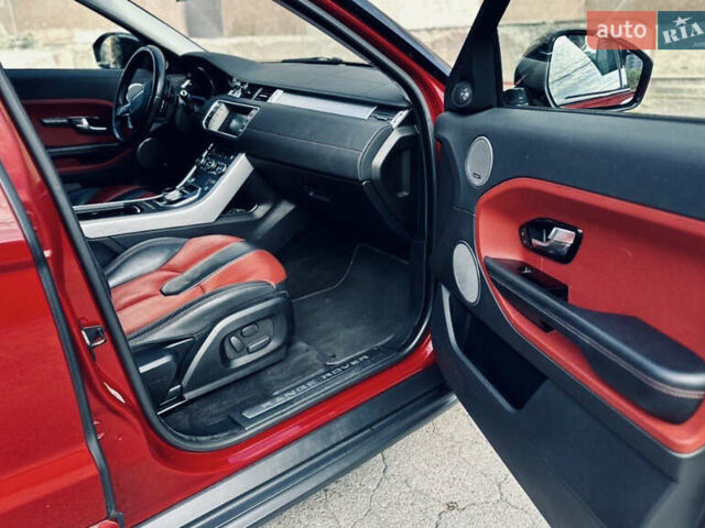 Красный Ленд Ровер Рендж Ровер Эвок, объемом двигателя 2.18 л и пробегом 146 тыс. км за 19500 $, фото 17 на Automoto.ua