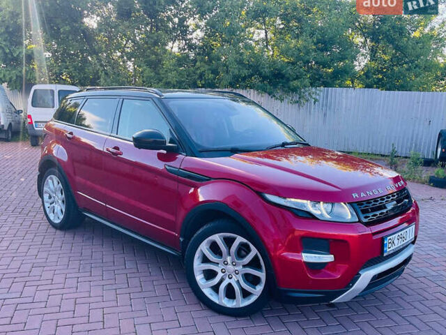 Червоний Ленд Ровер Рендж Ровер Евок, об'ємом двигуна 2.18 л та пробігом 146 тис. км за 19500 $, фото 4 на Automoto.ua