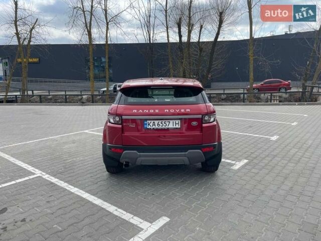 Красный Ленд Ровер Рендж Ровер Эвок, объемом двигателя 2.18 л и пробегом 66 тыс. км за 21900 $, фото 4 на Automoto.ua