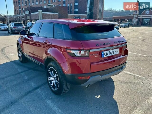 Червоний Ленд Ровер Рендж Ровер Евок, об'ємом двигуна 2.18 л та пробігом 151 тис. км за 17950 $, фото 5 на Automoto.ua