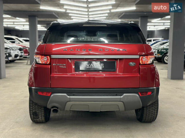 Червоний Ленд Ровер Рендж Ровер Евок, об'ємом двигуна 2.18 л та пробігом 167 тис. км за 15900 $, фото 5 на Automoto.ua