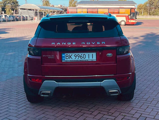 Червоний Ленд Ровер Рендж Ровер Евок, об'ємом двигуна 2.18 л та пробігом 146 тис. км за 19500 $, фото 11 на Automoto.ua