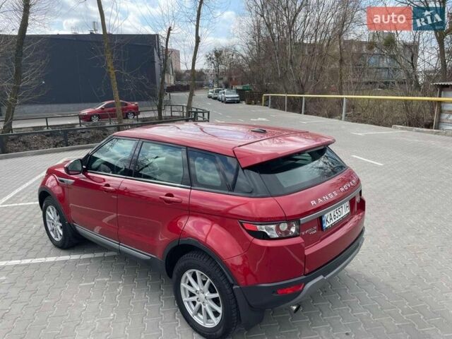 Красный Ленд Ровер Рендж Ровер Эвок, объемом двигателя 2.18 л и пробегом 66 тыс. км за 21900 $, фото 7 на Automoto.ua