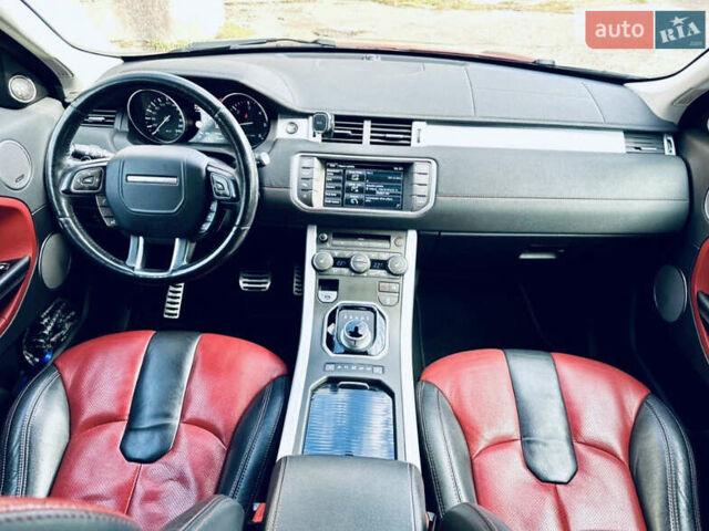 Червоний Ленд Ровер Рендж Ровер Евок, об'ємом двигуна 2.18 л та пробігом 146 тис. км за 19500 $, фото 16 на Automoto.ua