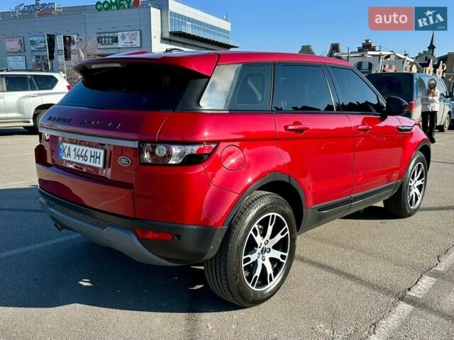 Червоний Ленд Ровер Рендж Ровер Евок, об'ємом двигуна 2.18 л та пробігом 151 тис. км за 17950 $, фото 6 на Automoto.ua