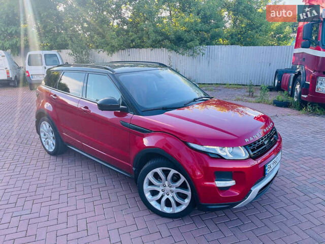 Красный Ленд Ровер Рендж Ровер Эвок, объемом двигателя 2.18 л и пробегом 146 тыс. км за 19500 $, фото 5 на Automoto.ua