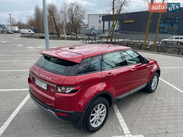 Красный Ленд Ровер Рендж Ровер Эвок, объемом двигателя 2.18 л и пробегом 66 тыс. км за 21900 $, фото 6 на Automoto.ua