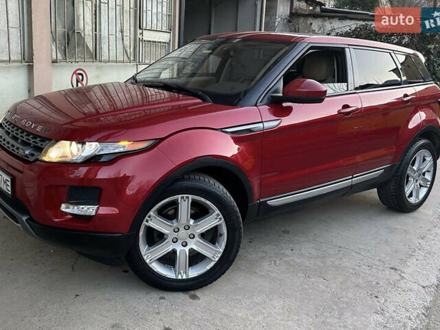 Красный Ленд Ровер Рендж Ровер Эвок, объемом двигателя 2 л и пробегом 90 тыс. км за 18000 $, фото 2 на Automoto.ua