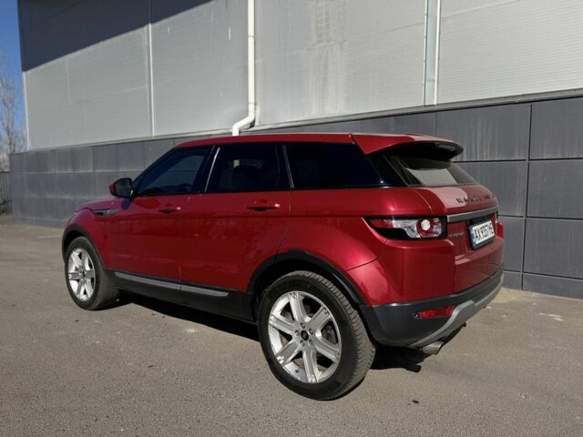 Червоний Ленд Ровер Рендж Ровер Евок, об'ємом двигуна 2 л та пробігом 99 тис. км за 15600 $, фото 3 на Automoto.ua