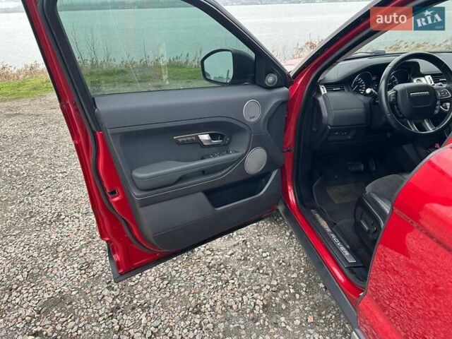 Червоний Ленд Ровер Рендж Ровер Евок, об'ємом двигуна 2 л та пробігом 84 тис. км за 15700 $, фото 10 на Automoto.ua