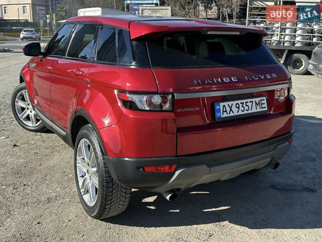 Красный Ленд Ровер Рендж Ровер Эвок, объемом двигателя 2 л и пробегом 90 тыс. км за 18000 $, фото 30 на Automoto.ua