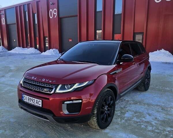 Красный Ленд Ровер Рендж Ровер Эвок, объемом двигателя 2.18 л и пробегом 165 тыс. км за 17900 $, фото 1 на Automoto.ua