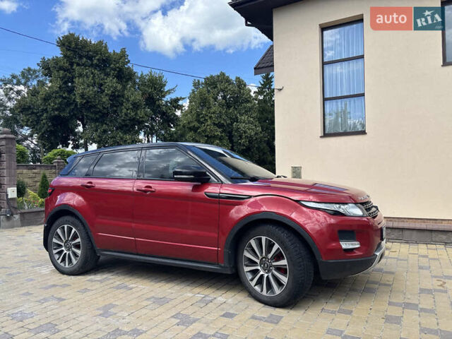 Червоний Ленд Ровер Рендж Ровер Евок, об'ємом двигуна 2 л та пробігом 147 тис. км за 20000 $, фото 5 на Automoto.ua