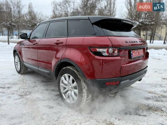 Красный Ленд Ровер Рендж Ровер Эвок, объемом двигателя 2 л и пробегом 84 тыс. км за 15800 $, фото 6 на Automoto.ua
