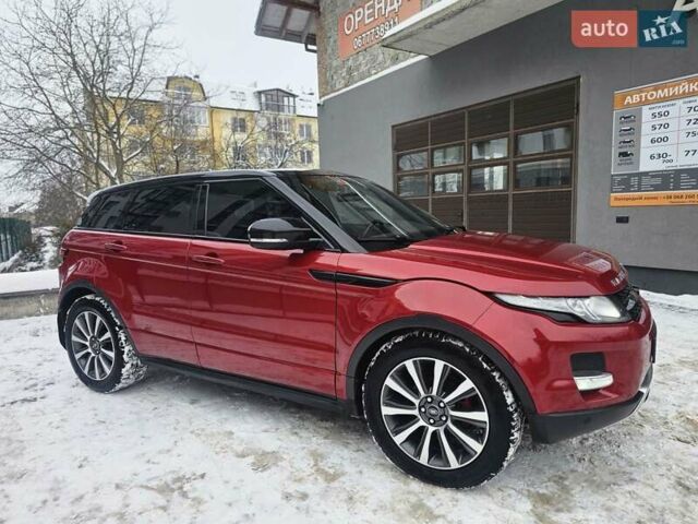Красный Ленд Ровер Рендж Ровер Эвок, объемом двигателя 2 л и пробегом 147 тыс. км за 18800 $, фото 18 на Automoto.ua