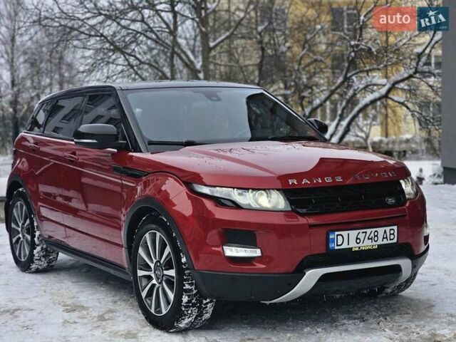Красный Ленд Ровер Рендж Ровер Эвок, объемом двигателя 2 л и пробегом 147 тыс. км за 18800 $, фото 10 на Automoto.ua