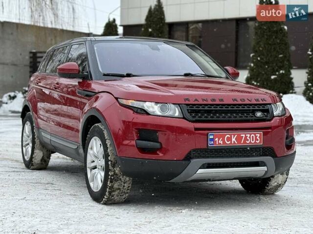Красный Ленд Ровер Рендж Ровер Эвок, объемом двигателя 2 л и пробегом 84 тыс. км за 15800 $, фото 9 на Automoto.ua