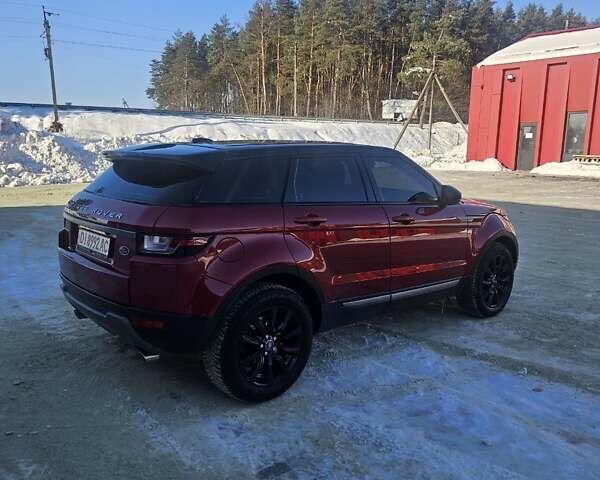 Красный Ленд Ровер Рендж Ровер Эвок, объемом двигателя 2.18 л и пробегом 165 тыс. км за 17900 $, фото 10 на Automoto.ua