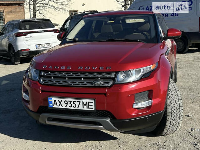 Червоний Ленд Ровер Рендж Ровер Евок, об'ємом двигуна 2 л та пробігом 100 тис. км за 16000 $, фото 1 на Automoto.ua