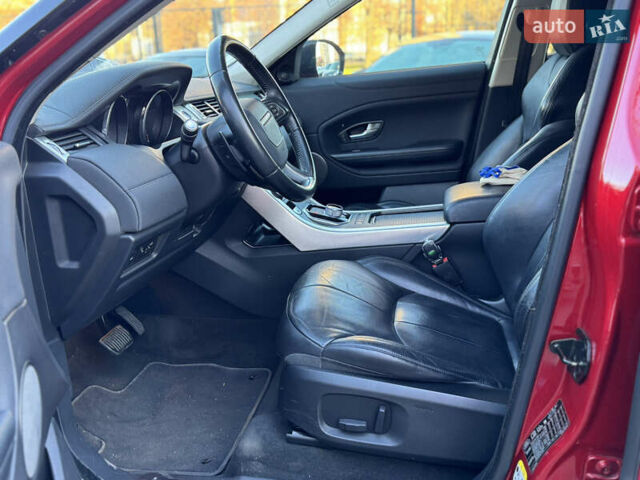 Червоний Ленд Ровер Рендж Ровер Евок, об'ємом двигуна 2.18 л та пробігом 134 тис. км за 21500 $, фото 9 на Automoto.ua