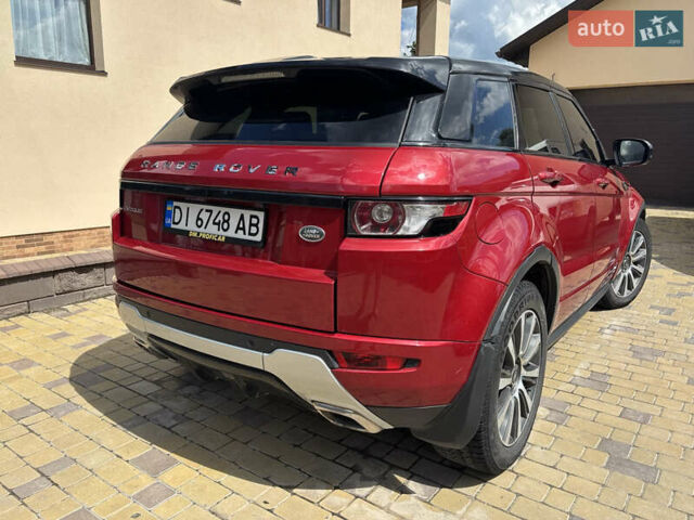 Червоний Ленд Ровер Рендж Ровер Евок, об'ємом двигуна 2 л та пробігом 147 тис. км за 20000 $, фото 4 на Automoto.ua