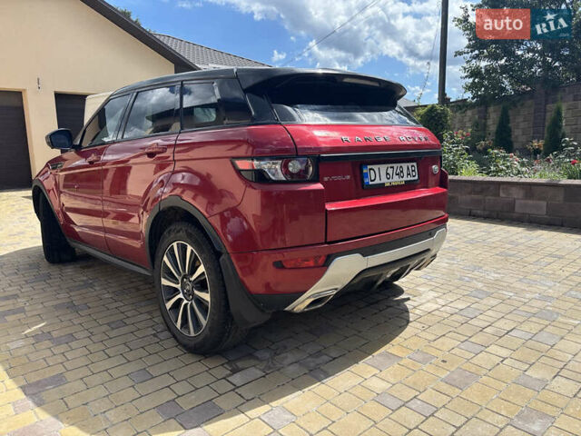 Червоний Ленд Ровер Рендж Ровер Евок, об'ємом двигуна 2 л та пробігом 147 тис. км за 20000 $, фото 3 на Automoto.ua