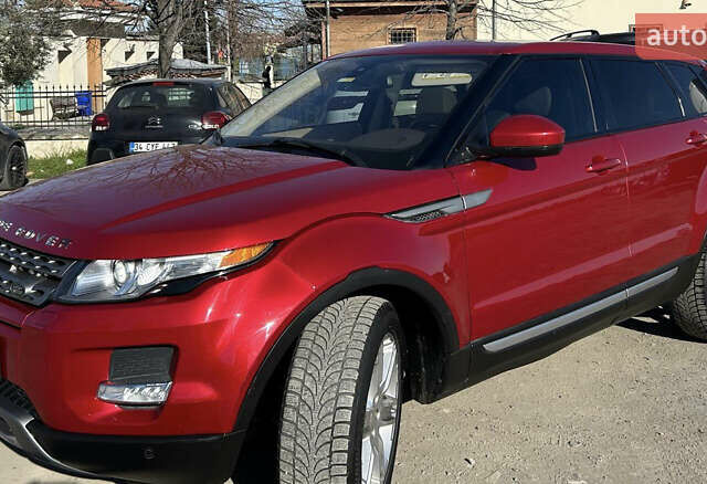 Красный Ленд Ровер Рендж Ровер Эвок, объемом двигателя 2 л и пробегом 90 тыс. км за 18000 $, фото 10 на Automoto.ua