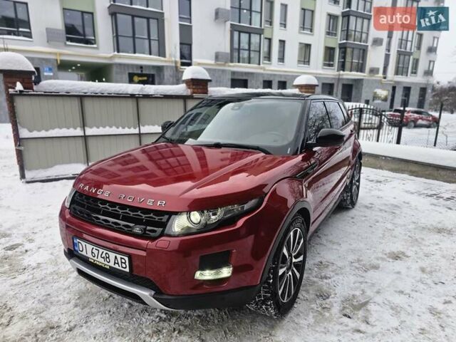 Красный Ленд Ровер Рендж Ровер Эвок, объемом двигателя 2 л и пробегом 147 тыс. км за 18800 $, фото 6 на Automoto.ua