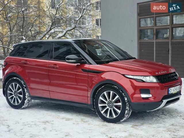 Красный Ленд Ровер Рендж Ровер Эвок, объемом двигателя 2 л и пробегом 147 тыс. км за 18800 $, фото 5 на Automoto.ua