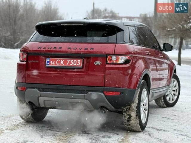 Красный Ленд Ровер Рендж Ровер Эвок, объемом двигателя 2 л и пробегом 84 тыс. км за 15800 $, фото 8 на Automoto.ua