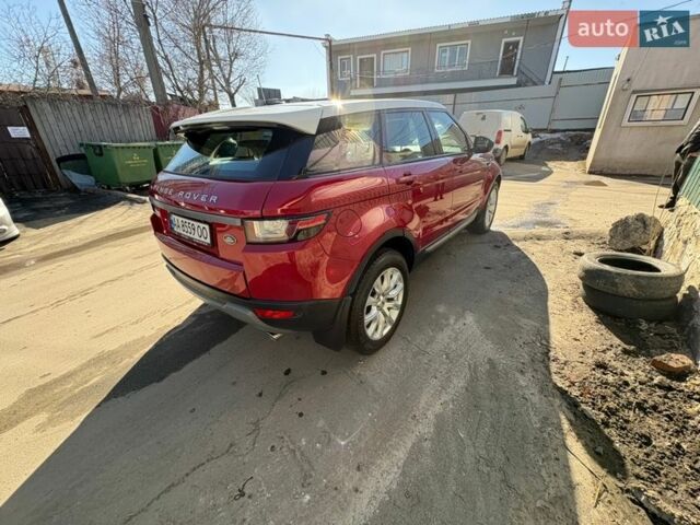 Красный Ленд Ровер Рендж Ровер Эвок, объемом двигателя 2.2 л и пробегом 156 тыс. км за 27000 $, фото 3 на Automoto.ua