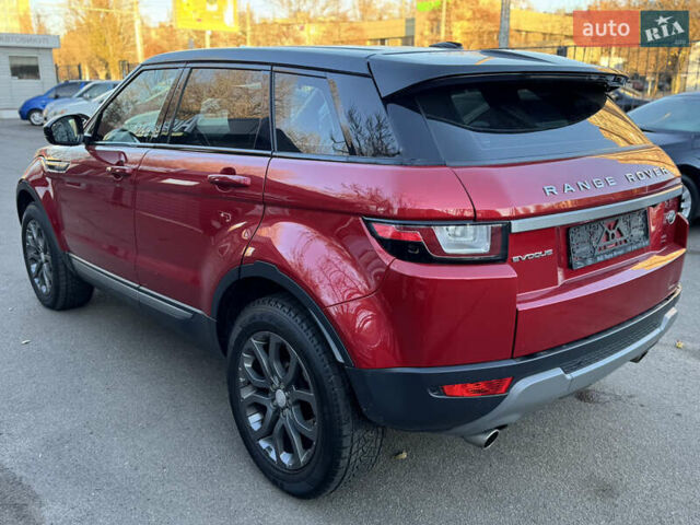 Красный Ленд Ровер Рендж Ровер Эвок, объемом двигателя 2.18 л и пробегом 134 тыс. км за 21500 $, фото 8 на Automoto.ua