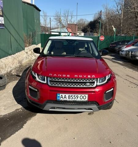 Красный Ленд Ровер Рендж Ровер Эвок, объемом двигателя 2.2 л и пробегом 156 тыс. км за 27000 $, фото 1 на Automoto.ua