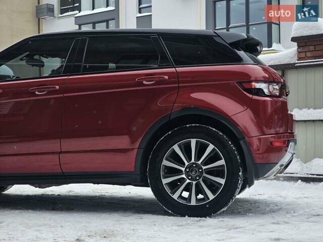 Красный Ленд Ровер Рендж Ровер Эвок, объемом двигателя 2 л и пробегом 147 тыс. км за 18800 $, фото 9 на Automoto.ua
