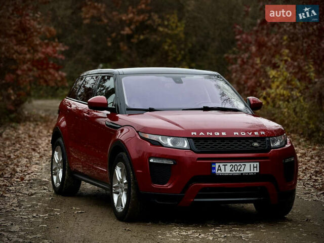 Красный Ленд Ровер Рендж Ровер Эвок, объемом двигателя 2 л и пробегом 192 тыс. км за 16350 $, фото 1 на Automoto.ua