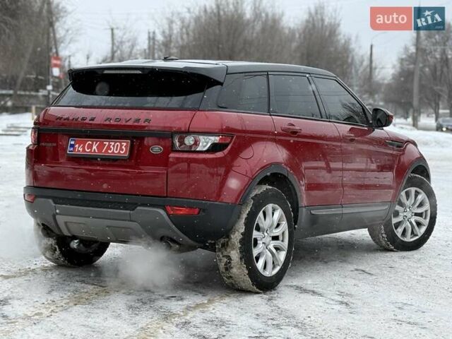 Красный Ленд Ровер Рендж Ровер Эвок, объемом двигателя 2 л и пробегом 84 тыс. км за 15800 $, фото 3 на Automoto.ua