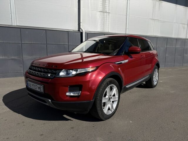 Червоний Ленд Ровер Рендж Ровер Евок, об'ємом двигуна 2 л та пробігом 99 тис. км за 15600 $, фото 1 на Automoto.ua