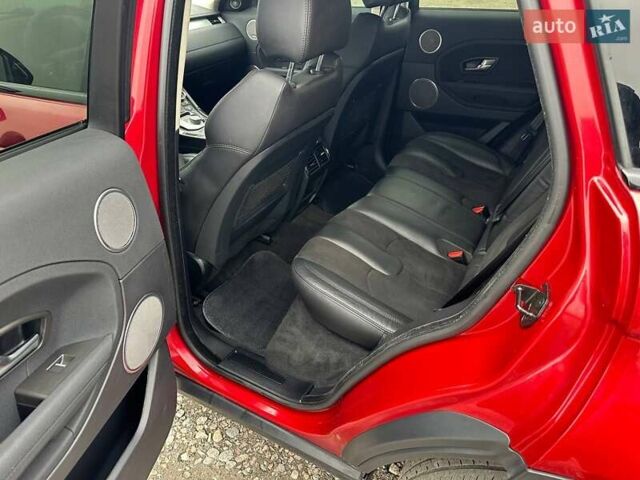 Червоний Ленд Ровер Рендж Ровер Евок, об'ємом двигуна 2 л та пробігом 84 тис. км за 15700 $, фото 8 на Automoto.ua