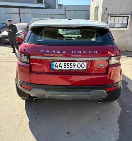 Красный Ленд Ровер Рендж Ровер Эвок, объемом двигателя 2.2 л и пробегом 156 тыс. км за 27000 $, фото 5 на Automoto.ua