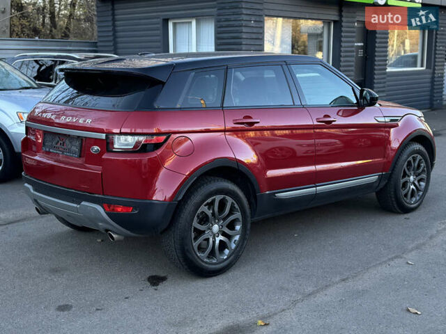 Красный Ленд Ровер Рендж Ровер Эвок, объемом двигателя 2.18 л и пробегом 134 тыс. км за 21500 $, фото 5 на Automoto.ua