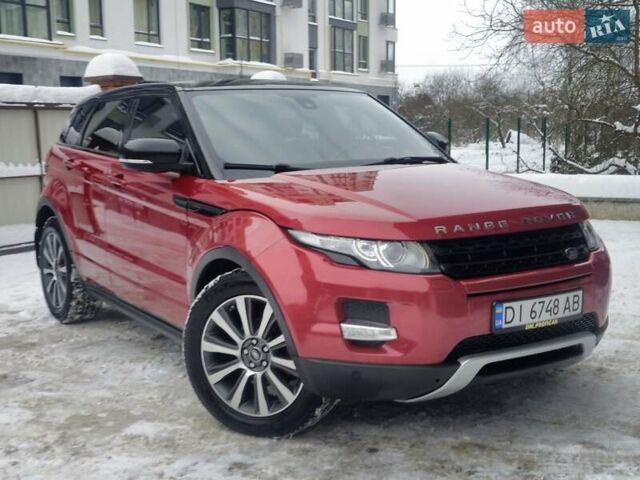 Красный Ленд Ровер Рендж Ровер Эвок, объемом двигателя 2 л и пробегом 147 тыс. км за 18800 $, фото 25 на Automoto.ua