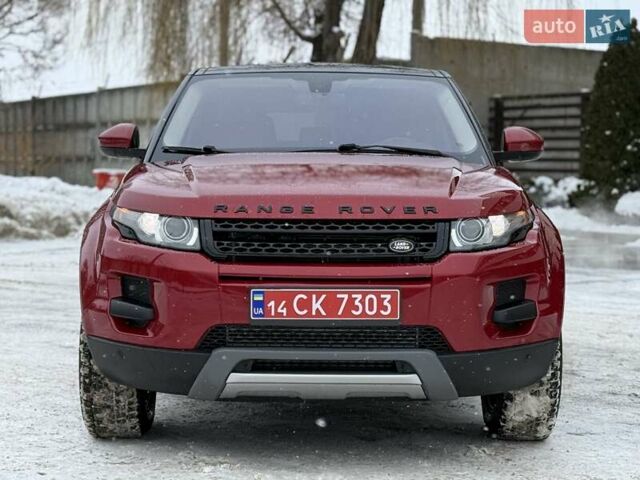 Красный Ленд Ровер Рендж Ровер Эвок, объемом двигателя 2 л и пробегом 84 тыс. км за 15800 $, фото 10 на Automoto.ua