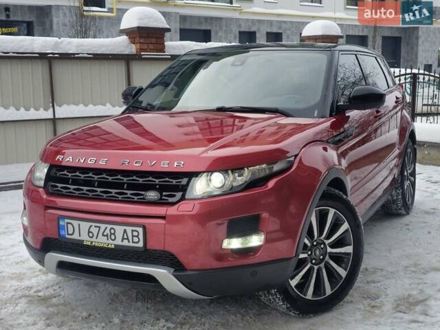 Красный Ленд Ровер Рендж Ровер Эвок, объемом двигателя 2 л и пробегом 147 тыс. км за 18800 $, фото 4 на Automoto.ua